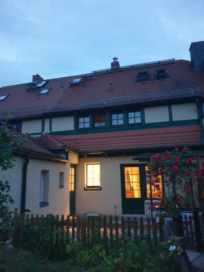 Denkmal-Ferienhaus In Dresden-Hellerau Mit Sauna Und Kamin Buitenkant foto